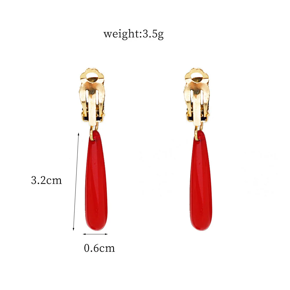 Anime Frieren: Beyond Journey's End Red Earrings Frieren At The Funeral Frieren stud Earrings Pendant Frieren Elf Cosplay Gift