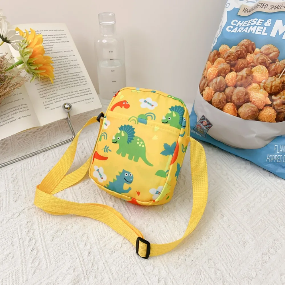 Cartoon Men Women Dinosaur Shoulder Bags Canvas Bag Makeup Bag Phone Bag Cosmetic Bag Waist Pack Chest Bag
