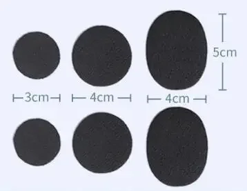 6pcs/set Heel Wear Repair Shoe Patch Stickers Unisex Anti-Wear Heel Foot Care Tools Foot Care Pad Inserts Sneakers Protector
