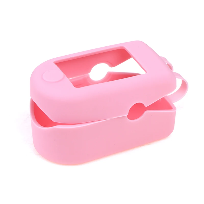 Silicone Storage Bag Finger Clip Oximeter Protective Case Medical Oximeter Protective Holder Finger Pulse Protective Bracket
