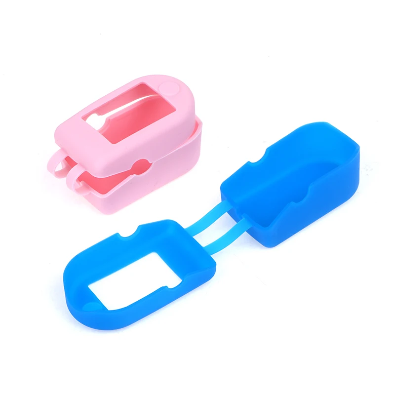 Silicone Storage Bag Finger Clip Oximeter Protective Case Medical Oximeter Protective Holder Finger Pulse Protective Bracket