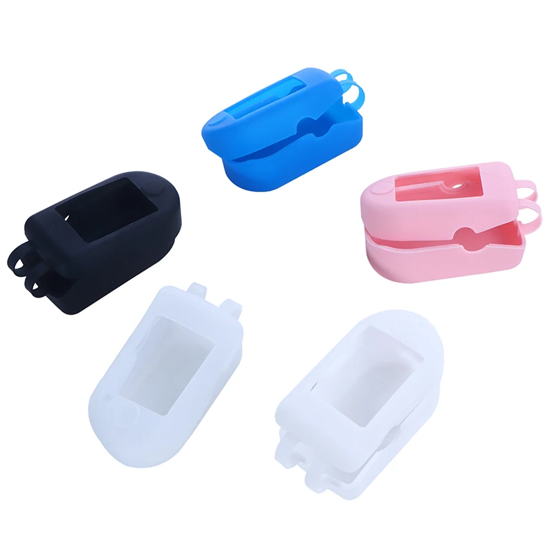 Silicone Storage Bag Finger Clip Oximeter Protective Case Medical Oximeter Protective Holder Finger Pulse Protective Bracket