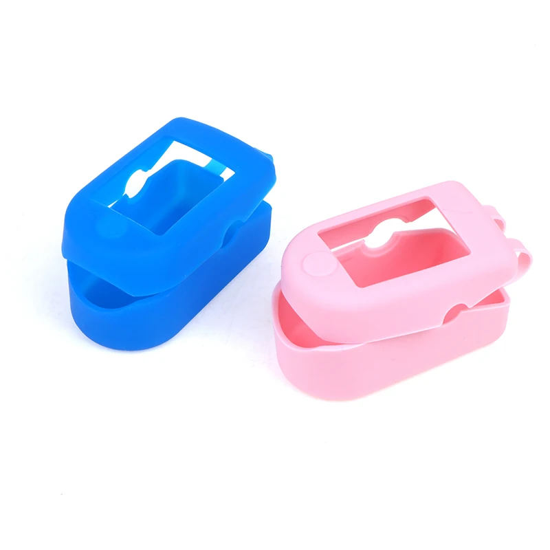 Silicone Storage Bag Finger Clip Oximeter Protective Case Medical Oximeter Protective Holder Finger Pulse Protective Bracket