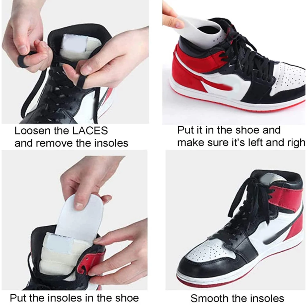5 Pairs Shoe Anti Crease Protector for Basket Ball Shoes Head Anti-Fold Sneaker Protector Shoe Stretcher Dropshipping Wholesale