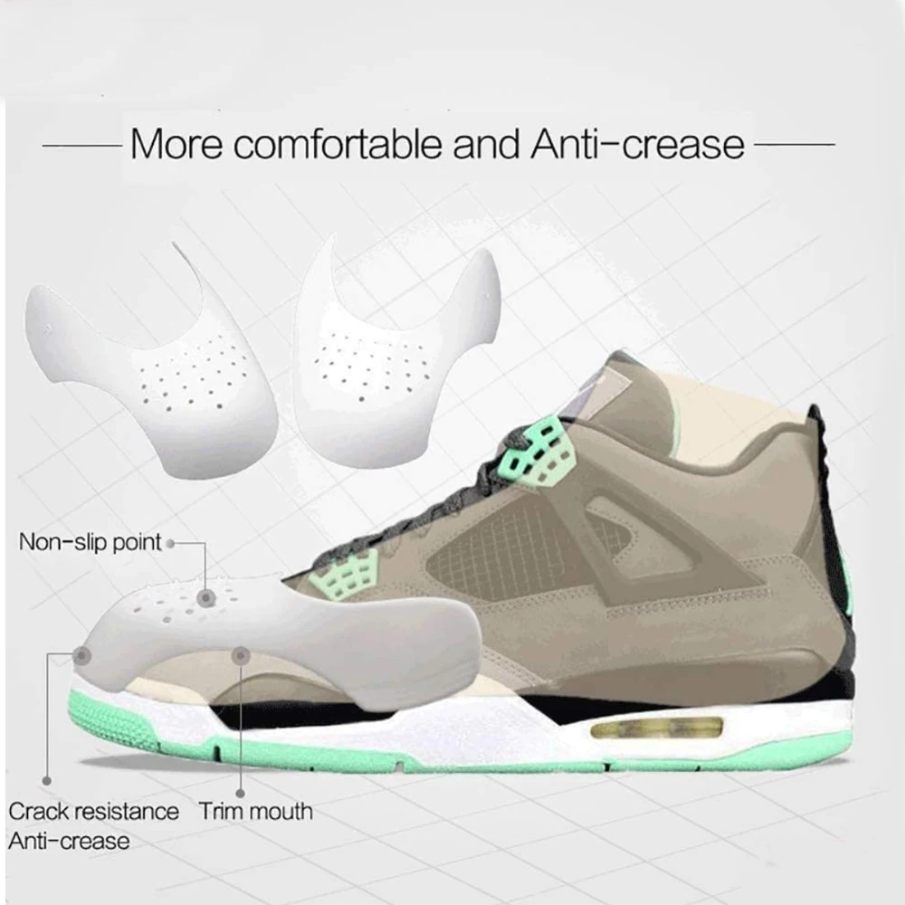 5 Pairs Shoe Anti Crease Protector for Basket Ball Shoes Head Anti-Fold Sneaker Protector Shoe Stretcher Dropshipping Wholesale
