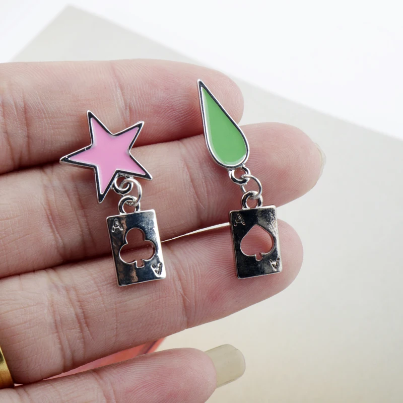 Anime Hunter X Hunter Hisoka Ring Stars Teardrop Adjustable Finger Rings for Women Men Couple Jewelry