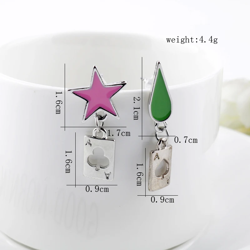 Anime Hunter X Hunter Hisoka Ring Stars Teardrop Adjustable Finger Rings for Women Men Couple Jewelry