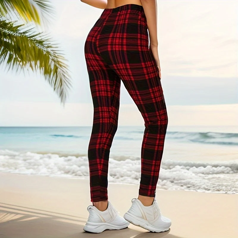 PD319 Blue Petal Flower Leggings Outdoor Sports Cropped Stretch Pants