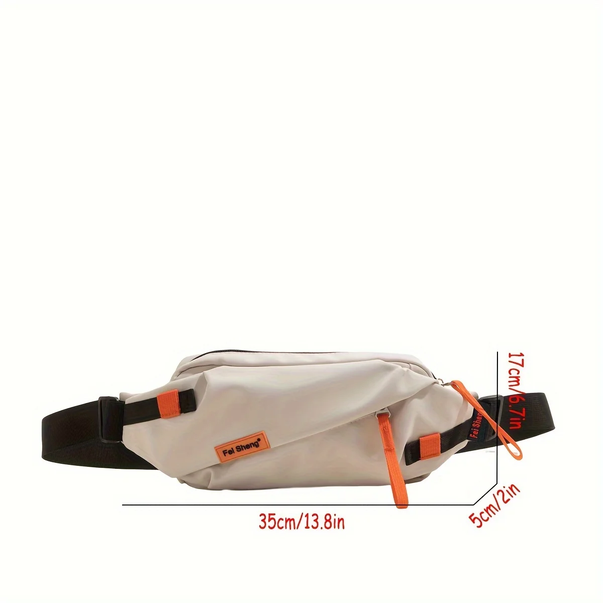 Japanese-Style Versatile Chest Bag for Women, Casual Sports Crossbody Bag for Men, Large Capacity Street Style Student Shoulder Bag, Trendy Waist Bag