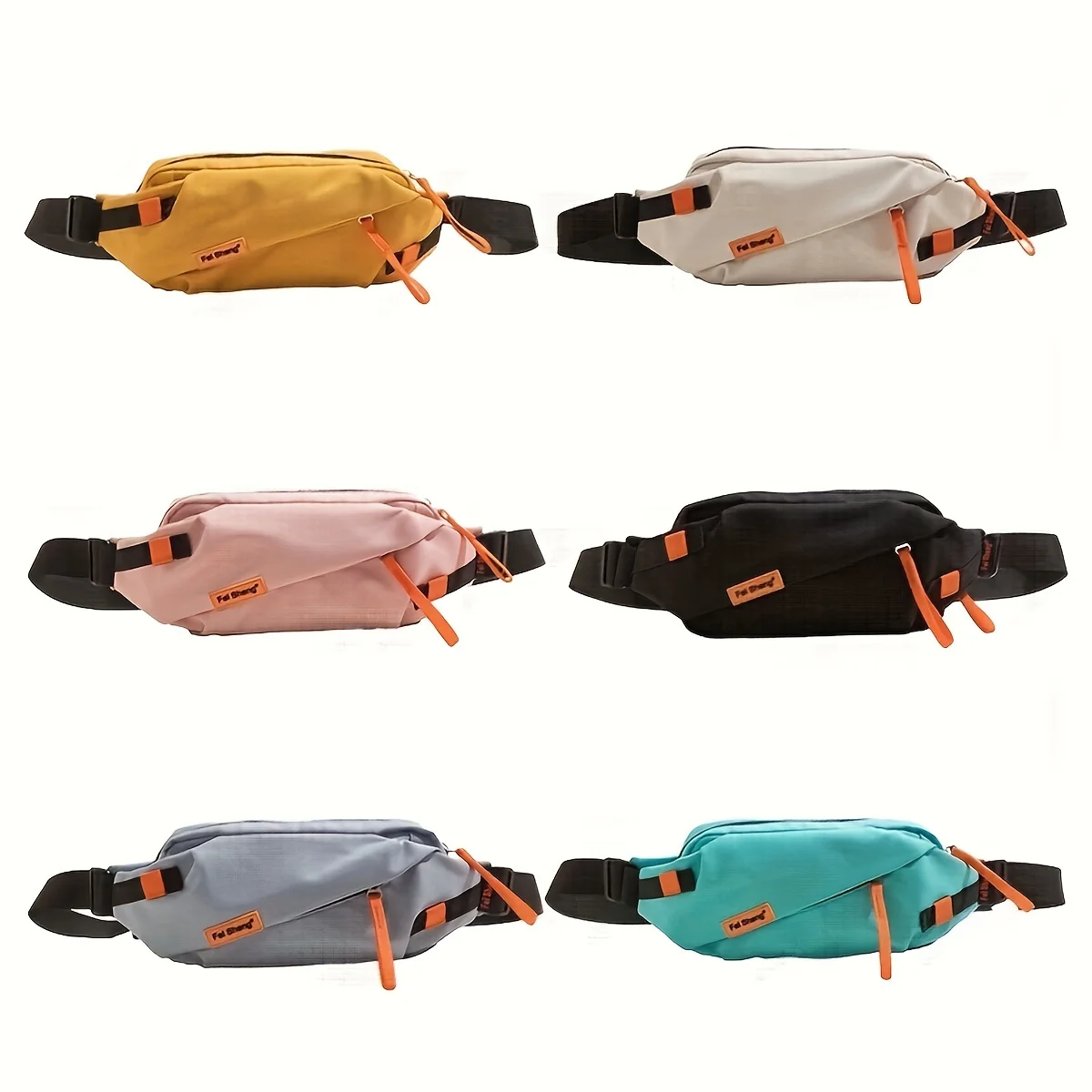 Japanese-Style Versatile Chest Bag for Women, Casual Sports Crossbody Bag for Men, Large Capacity Street Style Student Shoulder Bag, Trendy Waist Bag