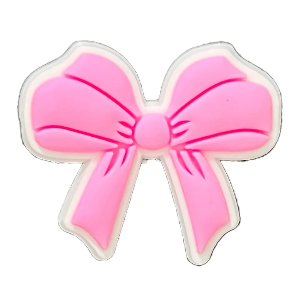 Pink Cool Cute Unique Collection Shoe Charms for Clogs Sandals Decoration Shoe Accessories Charms for Friends Gifts