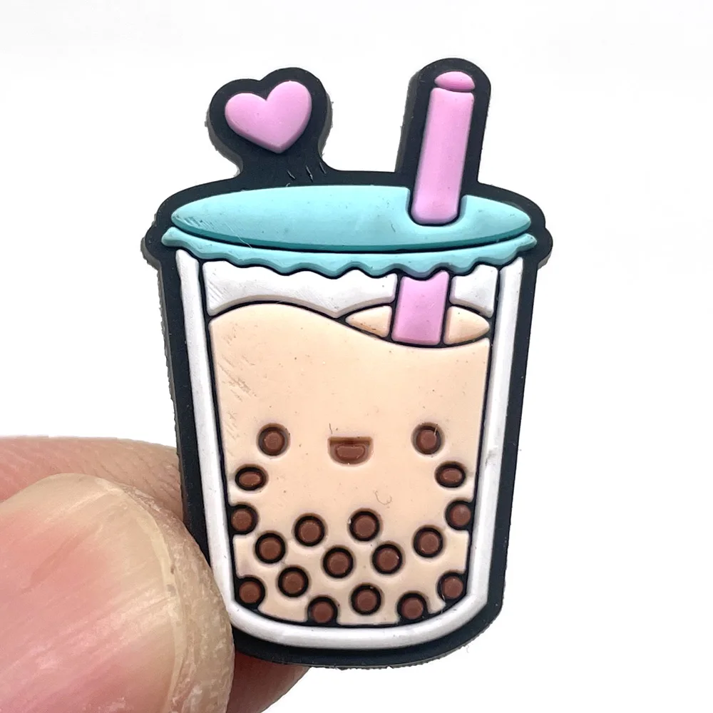 Pink Cool Cute Unique Collection Shoe Charms for Clogs Sandals Decoration Shoe Accessories Charms for Friends Gifts