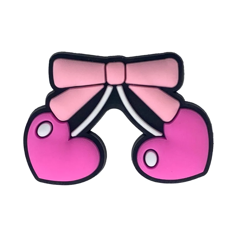 Pink Cool Cute Unique Collection Shoe Charms for Clogs Sandals Decoration Shoe Accessories Charms for Friends Gifts