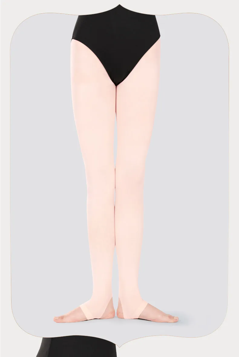 60D Girls Stirrup Tights Women Stirrup Dance Tights Ultra Soft Ballet Tights Hold and Stretch Stirrup Legging for Dancing/School