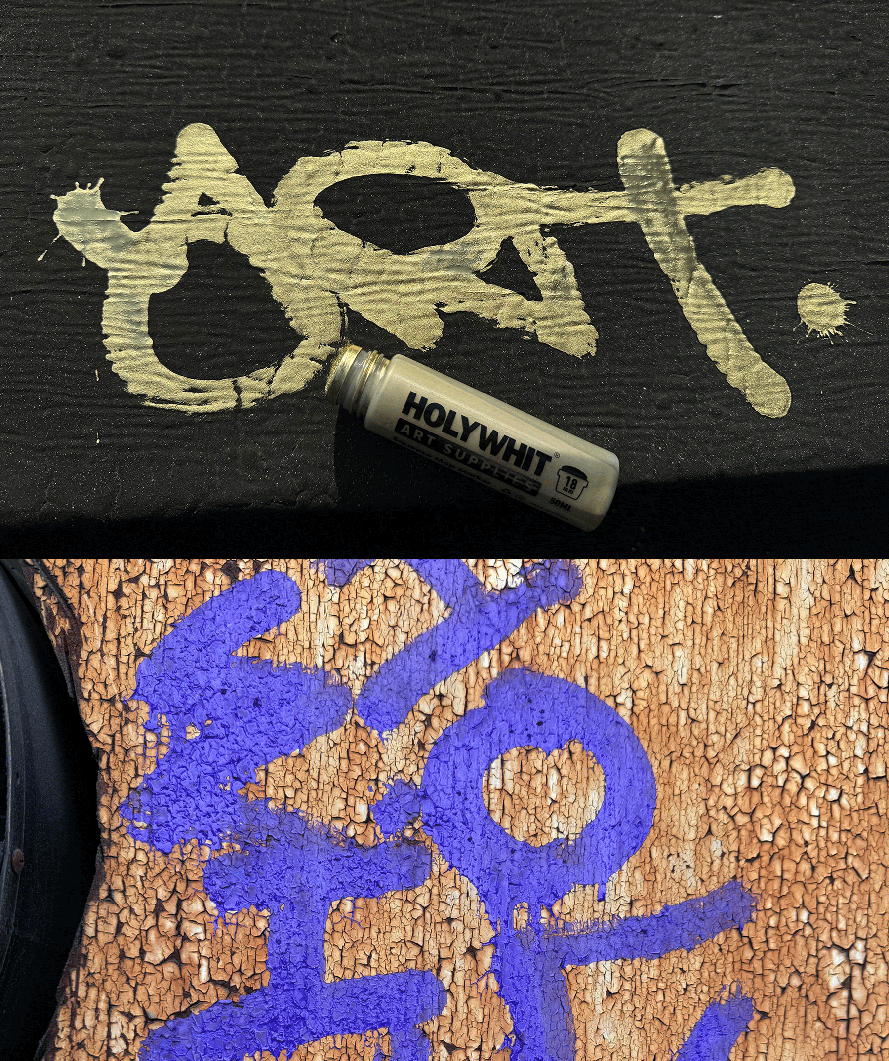 50ml Graffiti Flow Pen Signature Pen 18MM Round Tip Waterproof Oil Marker With Ink Art Supplies Fluorescent Paint Marker