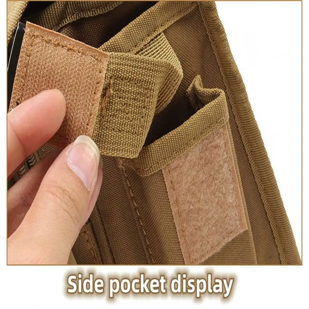 Men's Waterproof Leg Bag Hip Drop Belt Waist Fanny Pack Oxford Cloth Hiking Camping Outdoor Sports Travel