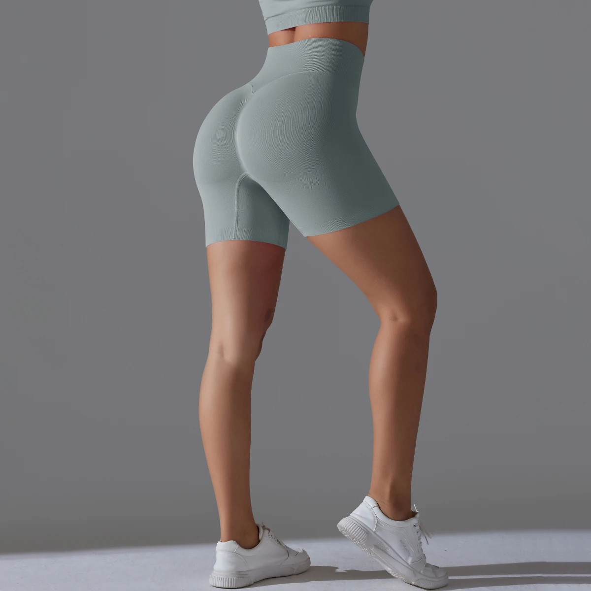 Women Shorts Seamless Yoga Sports Shorts For Women Cycling Jogging Fitness High Waist Push Up Gym Shorts Leggings Yoga Clothing