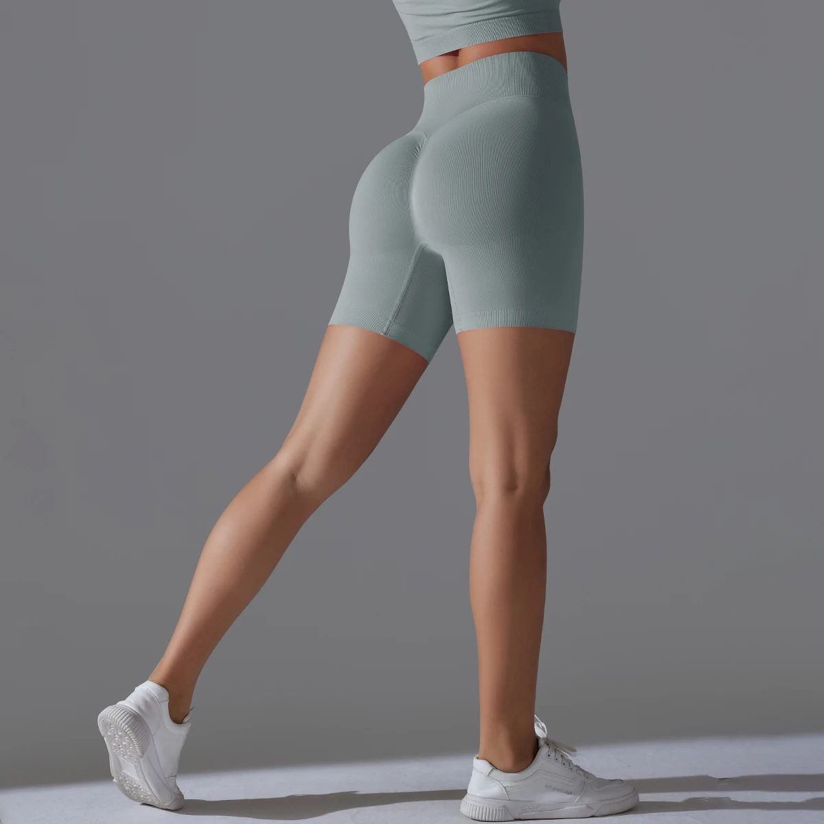 Women Shorts Seamless Yoga Sports Shorts For Women Cycling Jogging Fitness High Waist Push Up Gym Shorts Leggings Yoga Clothing
