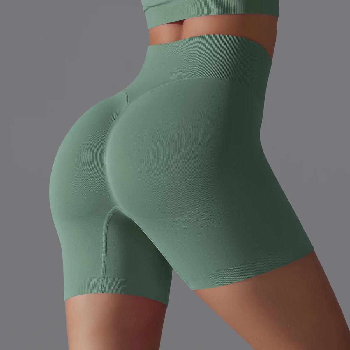 Women Shorts Seamless Yoga Sports Shorts For Women Cycling Jogging Fitness High Waist Push Up Gym Shorts Leggings Yoga Clothing