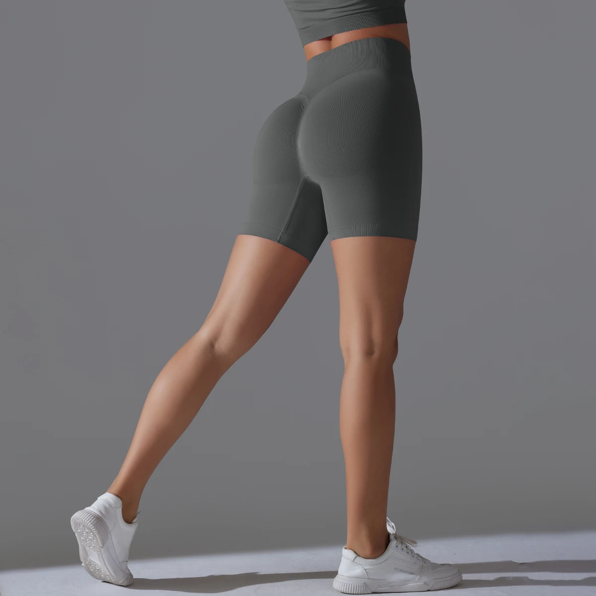 Women Shorts Seamless Yoga Sports Shorts For Women Cycling Jogging Fitness High Waist Push Up Gym Shorts Leggings Yoga Clothing