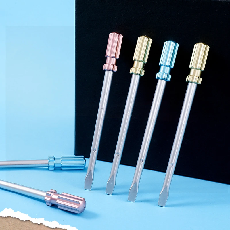 24 Pcs Wrench Hammer Simulation Screwdriver Gel Pens Set Durable High-value Stationery Cute Creative Kids Office Supplies