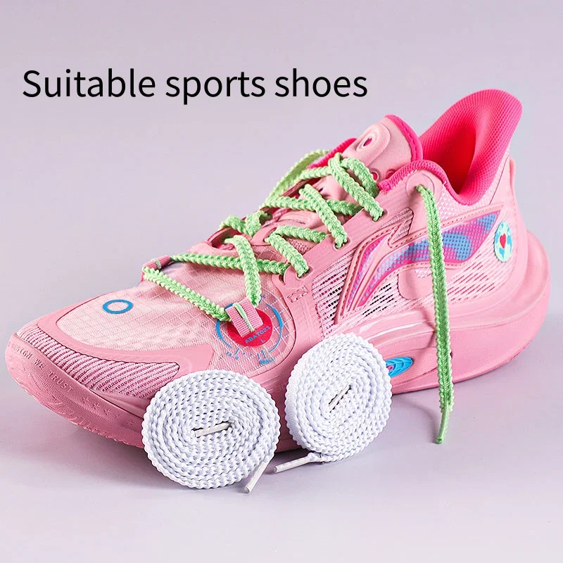 Fashion Rope Shoelace for Shoes New Casual Sneakers tennis Shoe Laces Flat Shoelaces 120/140/160CM Shoes Accessories 1Pair