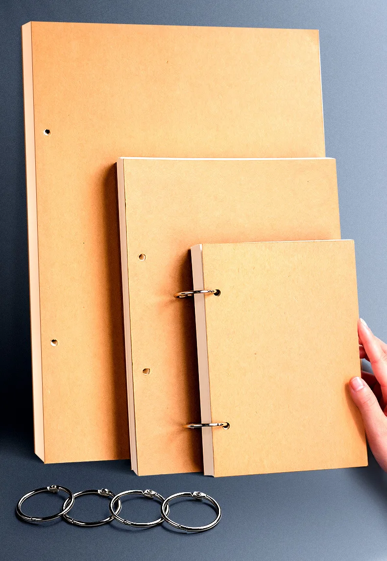 Professional Sketchbook A4 A5 16K 32K 8K Thick Loose-leaf Sketch Paper Notebook Art School Supplies Pencil Drawing Stationery