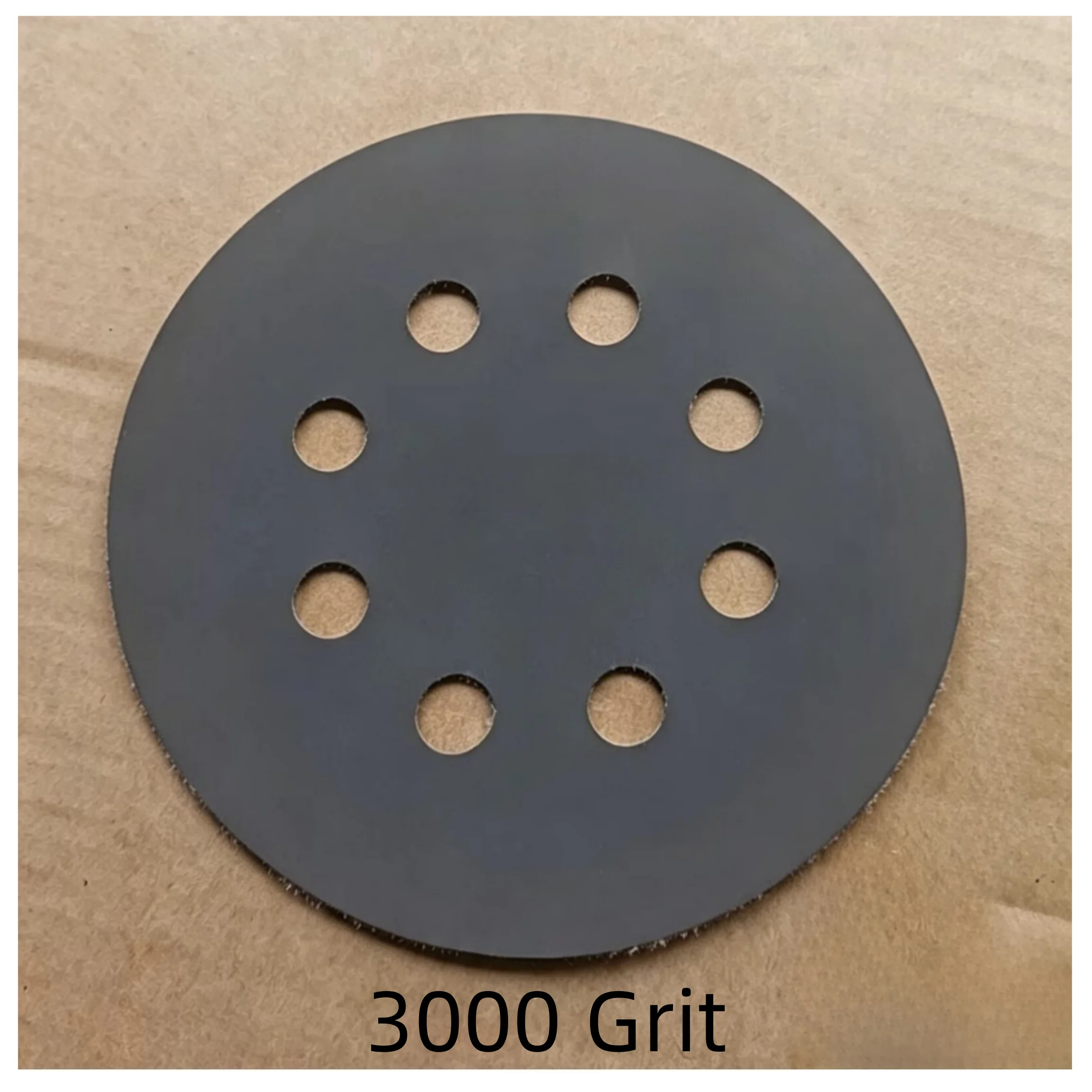 8 Hole 125mm Sandpaper Woodworking Metal Grinding Disc Abrasive Polishing Tool 40/1000/2000 Grit Sanding Discs