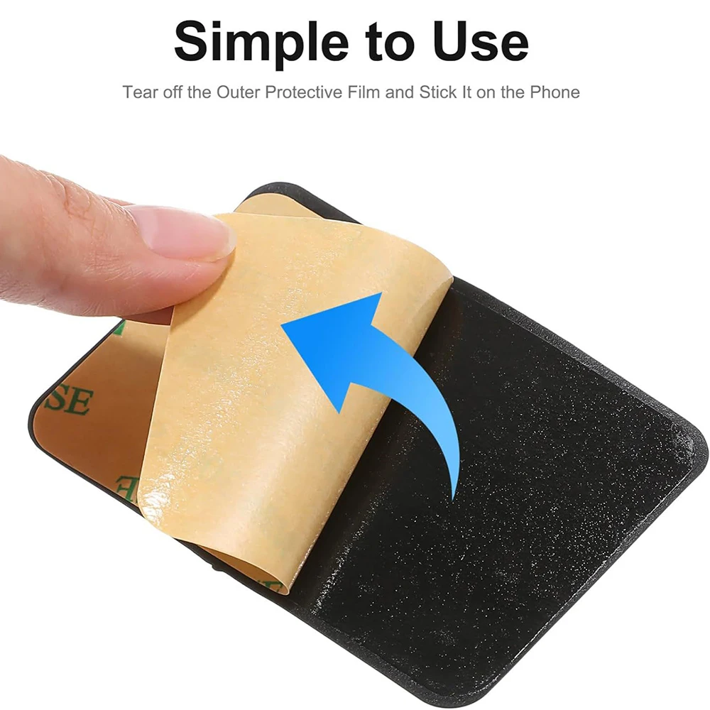 2pcsThickened Silicone Suction Cup 24 Square Suction Cups Mobile Phone Tablet Luggage Suction Cup Universal Charger Leather Case
