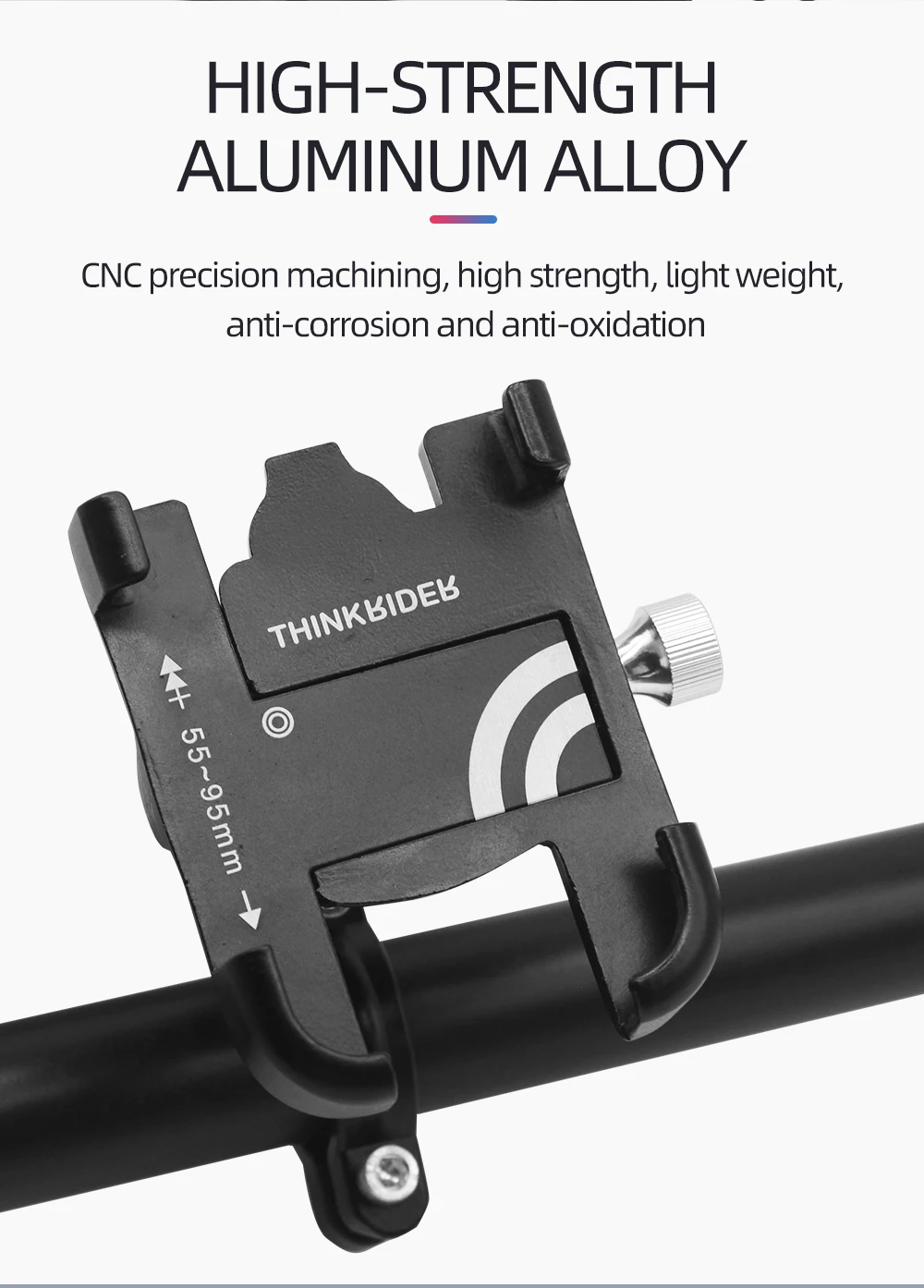 ThinkRider Mountain bike road bike shooting mobile phone stand bicycle electric bike anti-vibration navigation special stand