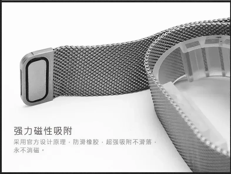 20mm strap For Amazfit GTS 4/3/2e/Mini/stratos 3/2 Metal Magnetic loop 22mm watch Bracelet Amazfit Gtr 4/3/pro/2e/bip-u-s-lite