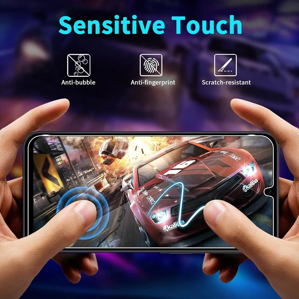 Tempered Glass For Samsung A16 A17 A18 A26 A27 A36 A37 A56 A57 Screen Protector Galaxy A55 A35 A15 A25 A24 Film A51 A52 A53 A54