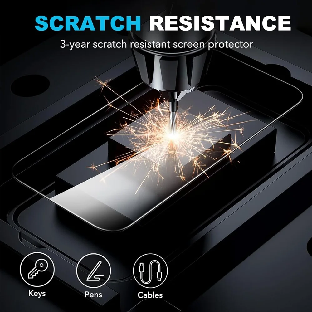Tempered Glass For Samsung A16 A17 A18 A26 A27 A36 A37 A56 A57 Screen Protector Galaxy A55 A35 A15 A25 A24 Film A51 A52 A53 A54