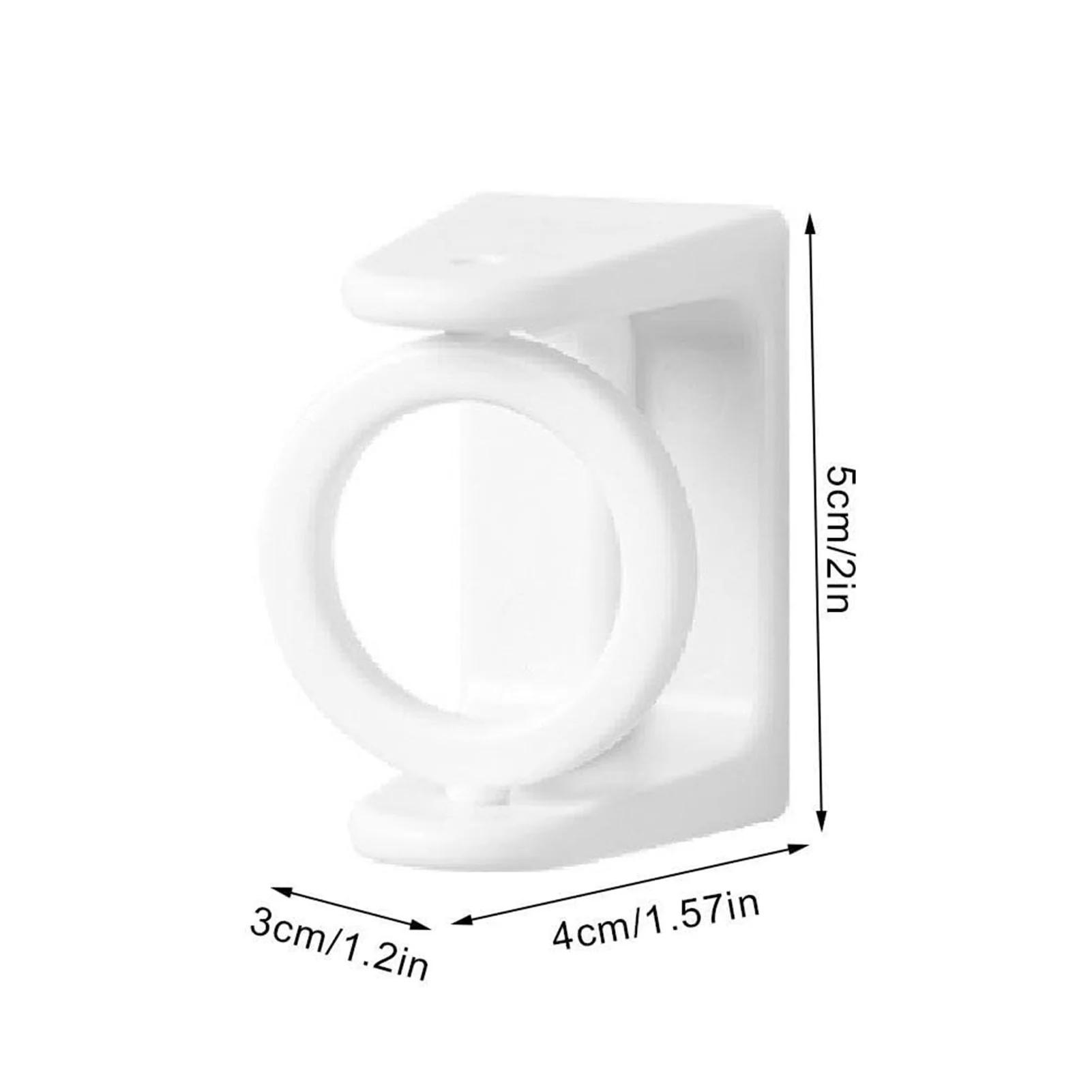 Set of 2/4/8 Self Adhesive Hooks Punch-free Curtain Rod Clip Hook Window Curtains Wall Hanging Holder Household Clamp Fixed Clip
