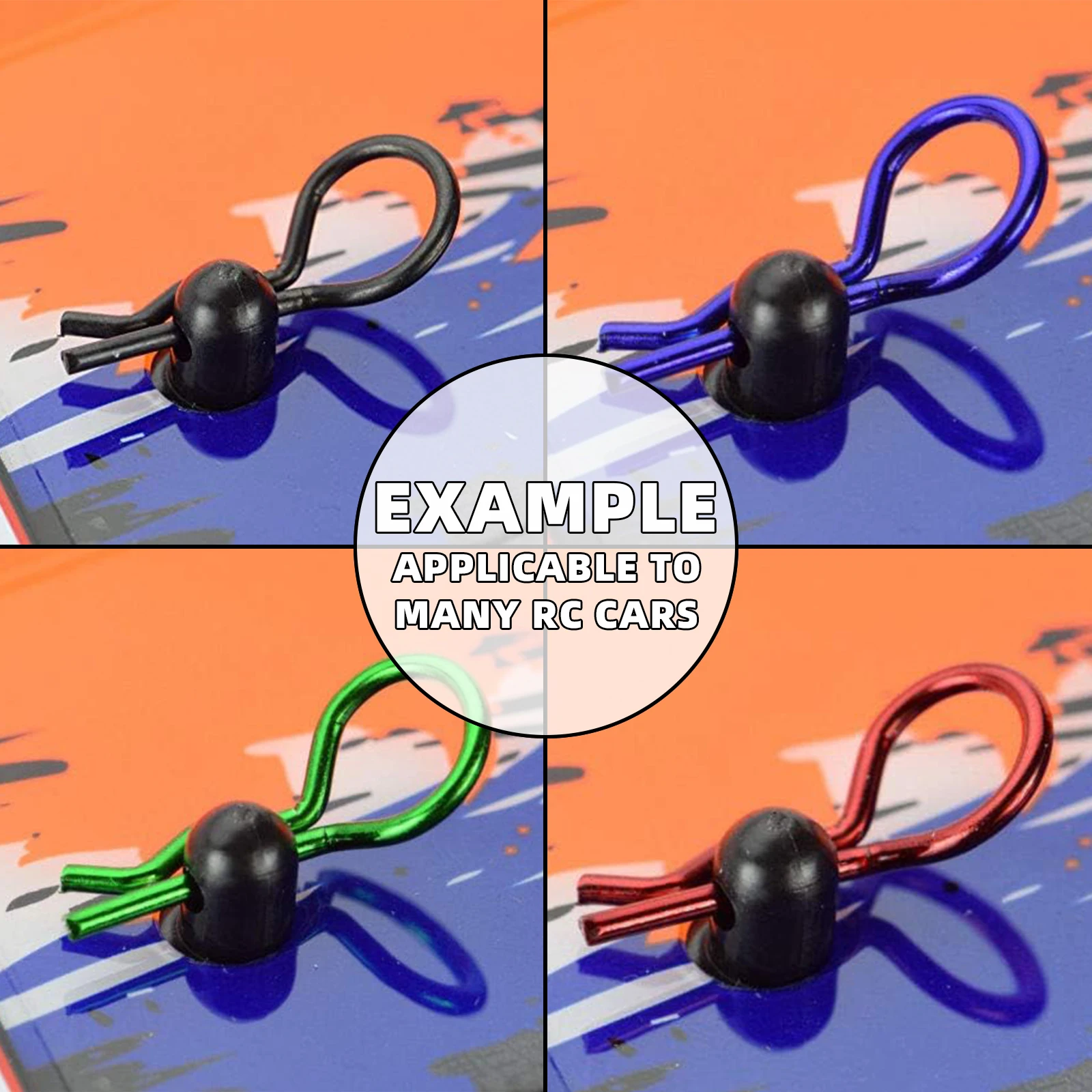 RC Car Body Shell Clips Pin Buckle 1/10 1/12 1/16 for Traxxas Hsp Redcat Rc4wd Tamiya Axial SCX10 D90 Hpi RC Car Parts Accs