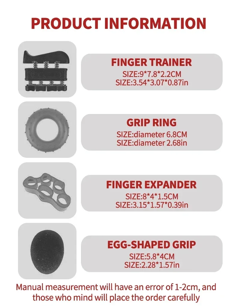 Gripper Kits Countable Strength Exercise Pliers Finger Exercise Stretcher Arthritis Grip Finger Rehabilitation Training