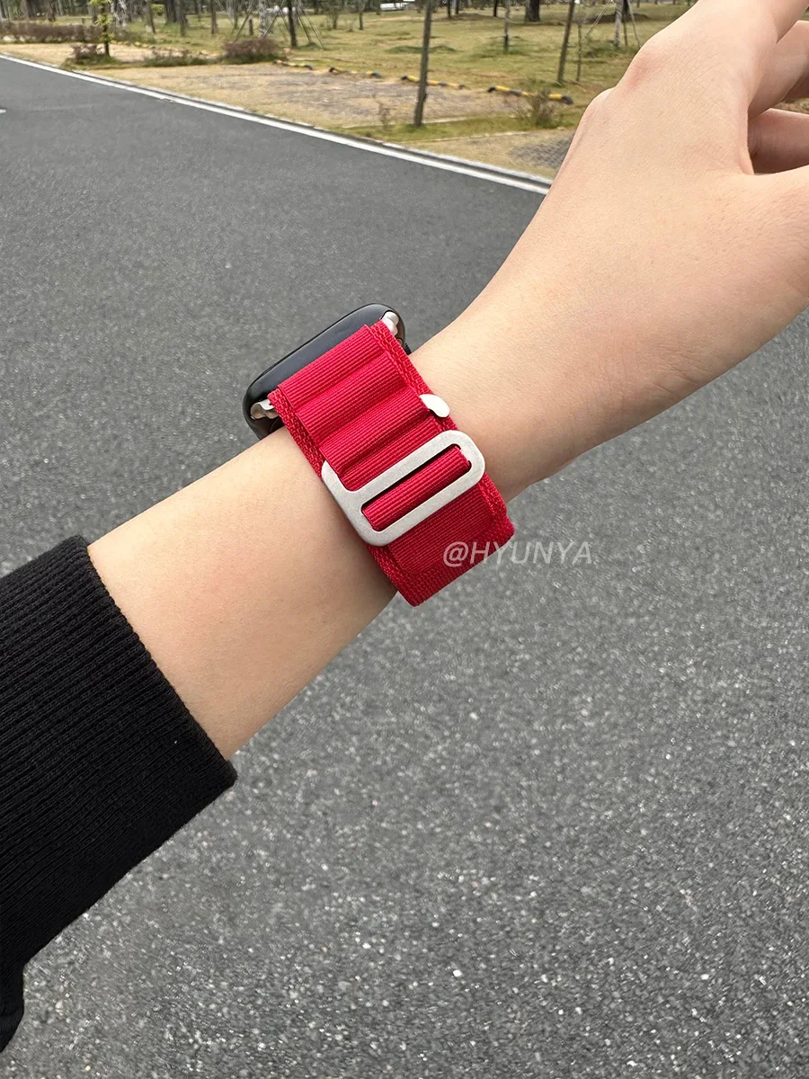 Alpine Strap For Apple Watch Band Ultra 4 2 3 Watchband 45mm 49mm 42mm 46mm 44mm 41mm 40mm Bracelet Iwatch Series 12 11 9 SE 10