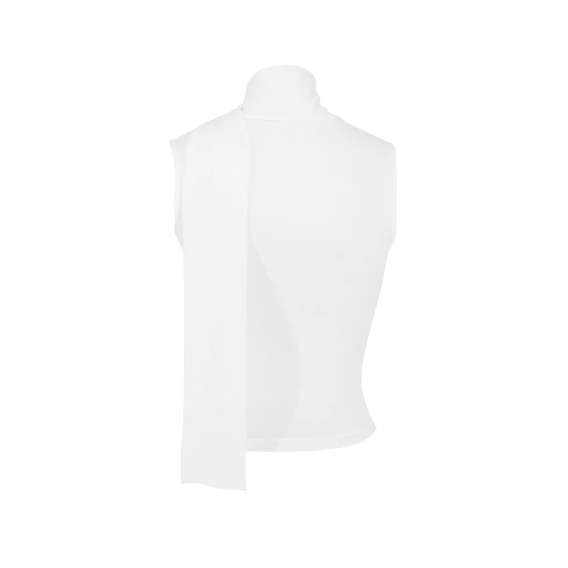 Solid Tank Summer New Women Sexy Sleeveless V-Neck Lady Top Fashion Bandage Streetwear Casual Slim Tank Elegant Knitted Clothing