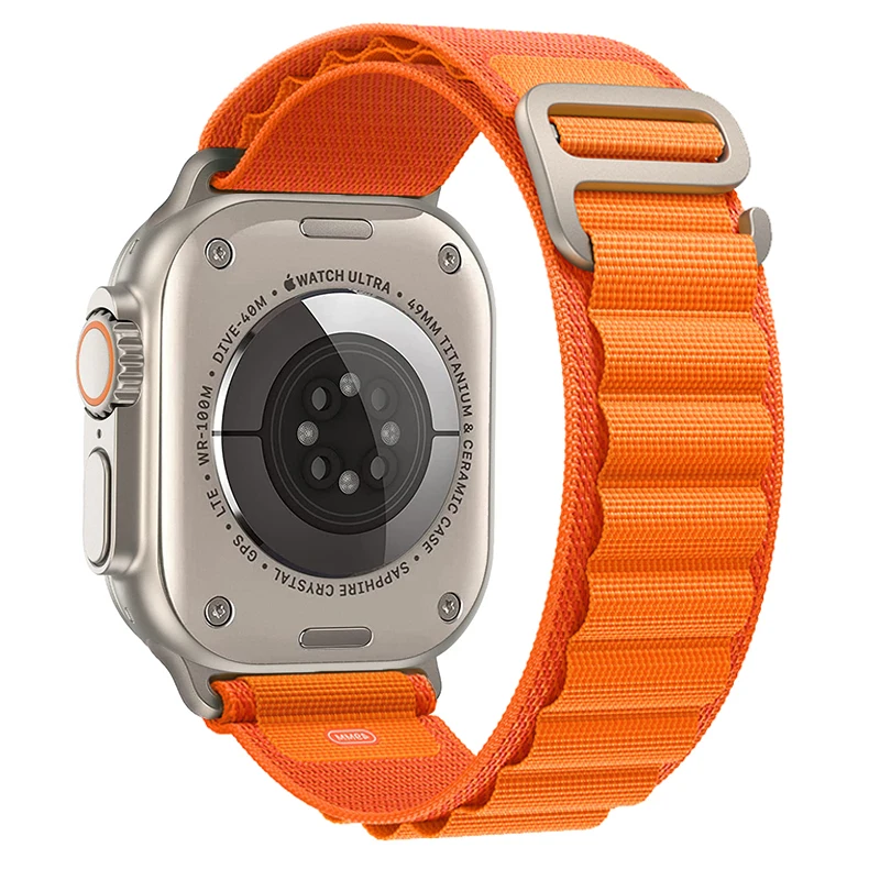 Alpine Loop Strap for Apple watch Ultra 3 2 Band 49mm 45mm 44mm 40mm 41mm 46mm 42mm Bracelet iWatch Series 11 10 SE 9 8 7 6 5 4