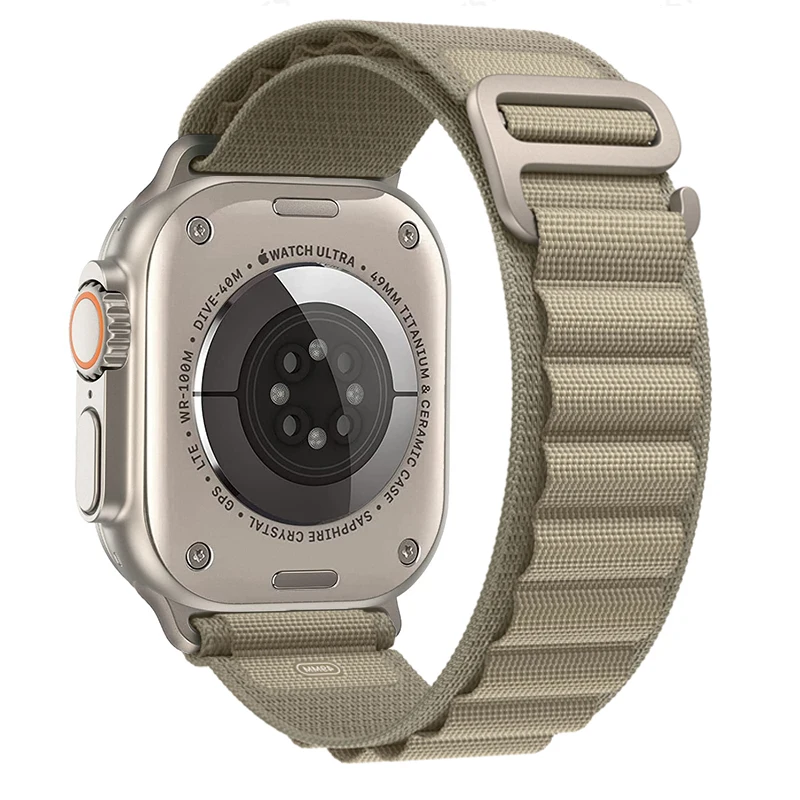 Alpine Loop Strap for Apple watch Ultra 3 2 Band 49mm 45mm 44mm 40mm 41mm 46mm 42mm Bracelet iWatch Series 11 10 SE 9 8 7 6 5 4