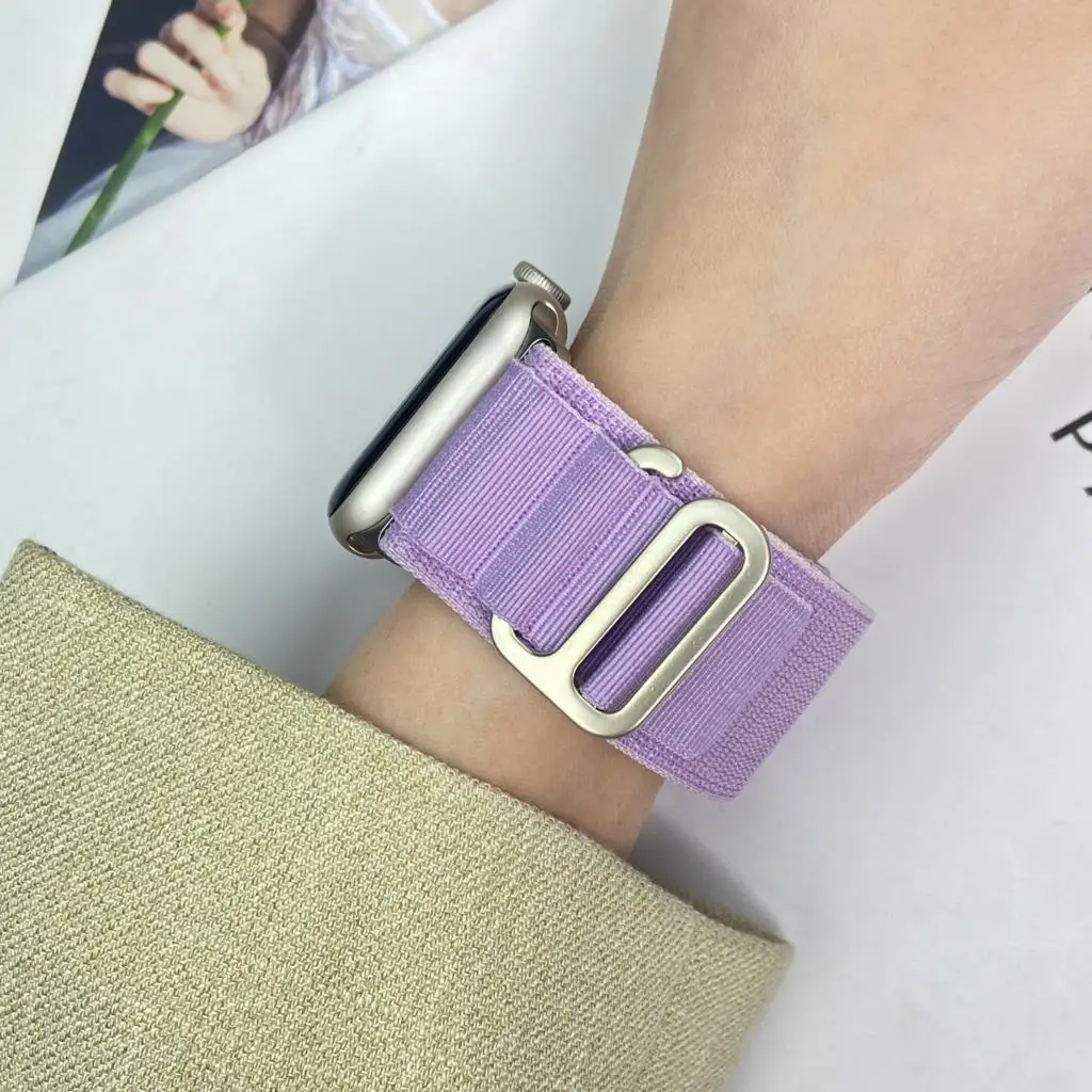 Alpine Loop Strap for Apple watch Ultra 3 2 Band 49mm 45mm 44mm 40mm 41mm 46mm 42mm Bracelet iWatch Series 11 10 SE 9 8 7 6 5 4