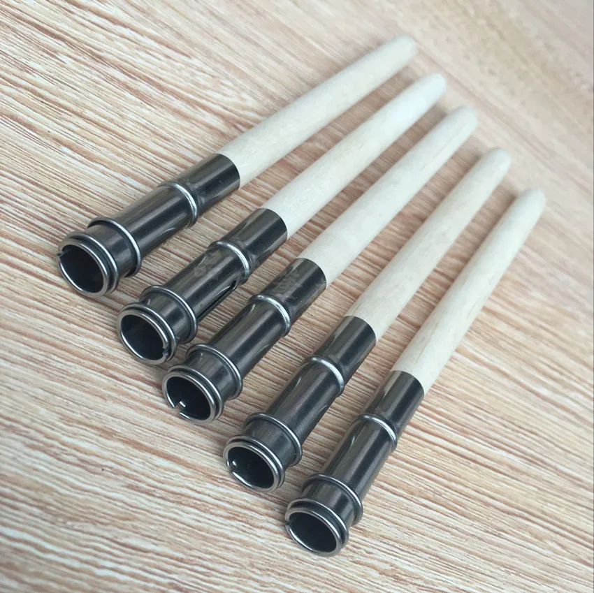 5Pcs Pencil Painting Extender Adjustable Wooden Lengthener Holder Drawing Tool
