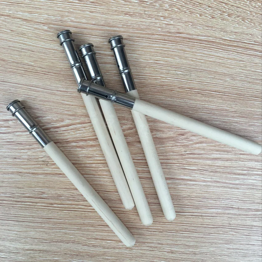 5Pcs Pencil Painting Extender Adjustable Wooden Lengthener Holder Drawing Tool