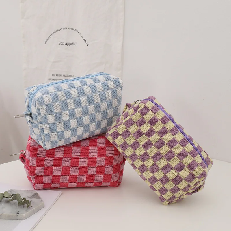 Cosmetic Bag Makeup Bag Portable Travel Makeup Case Cute Pencil Pouch Women Toiletry Bag for Girls Traveling