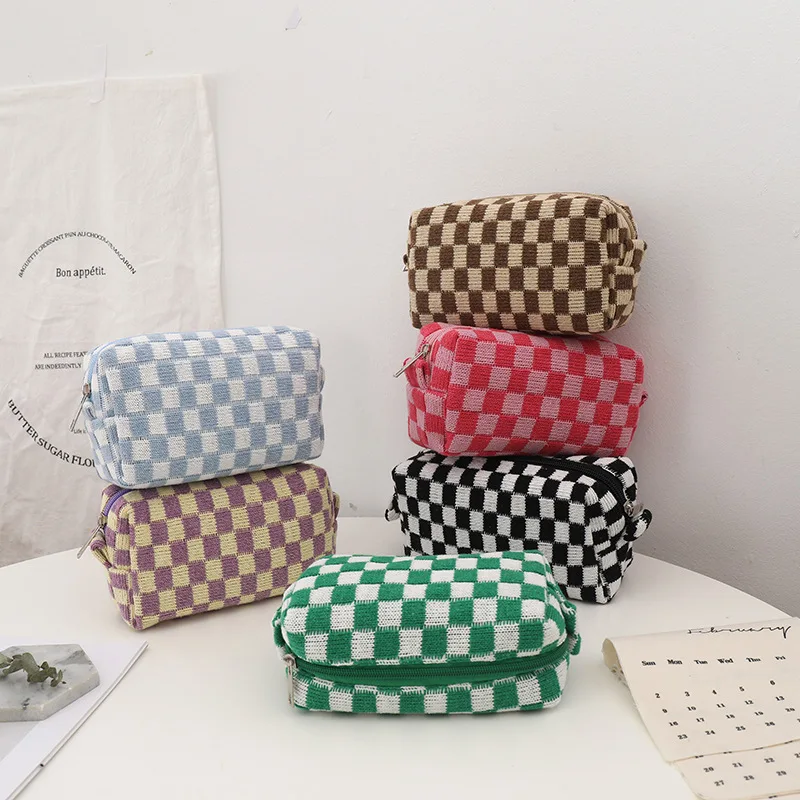 Cosmetic Bag Makeup Bag Portable Travel Makeup Case Cute Pencil Pouch Women Toiletry Bag for Girls Traveling