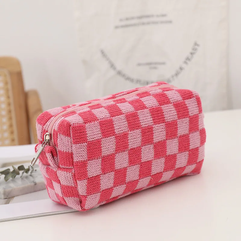 Cosmetic Bag Makeup Bag Portable Travel Makeup Case Cute Pencil Pouch Women Toiletry Bag for Girls Traveling