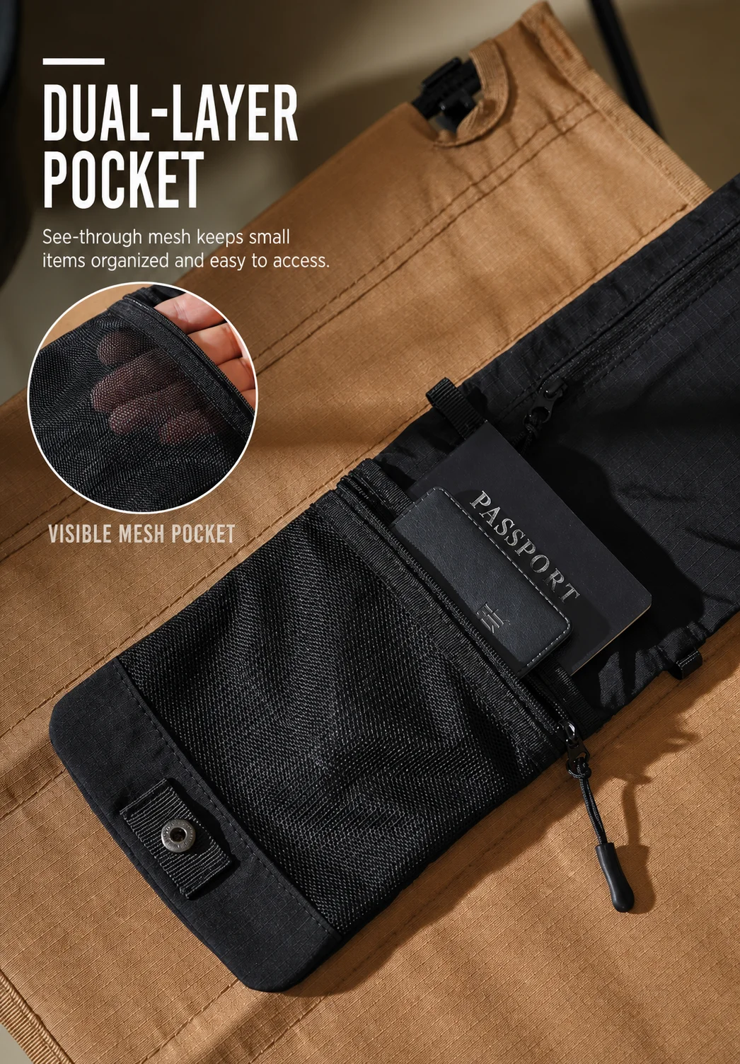 OCEGEAR Mini Crossbody Bag Men Women Casual Phone Bag Travel Small Shoulder Bag Male Light Sling Bag Chest Pack Messenger Bags