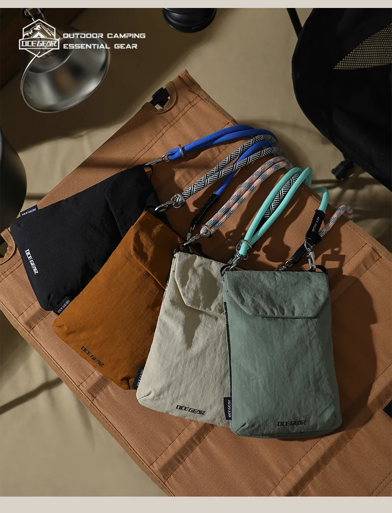 OCEGEAR Mini Crossbody Bag Men Women Casual Phone Bag Travel Small Shoulder Bag Male Light Sling Bag Chest Pack Messenger Bags