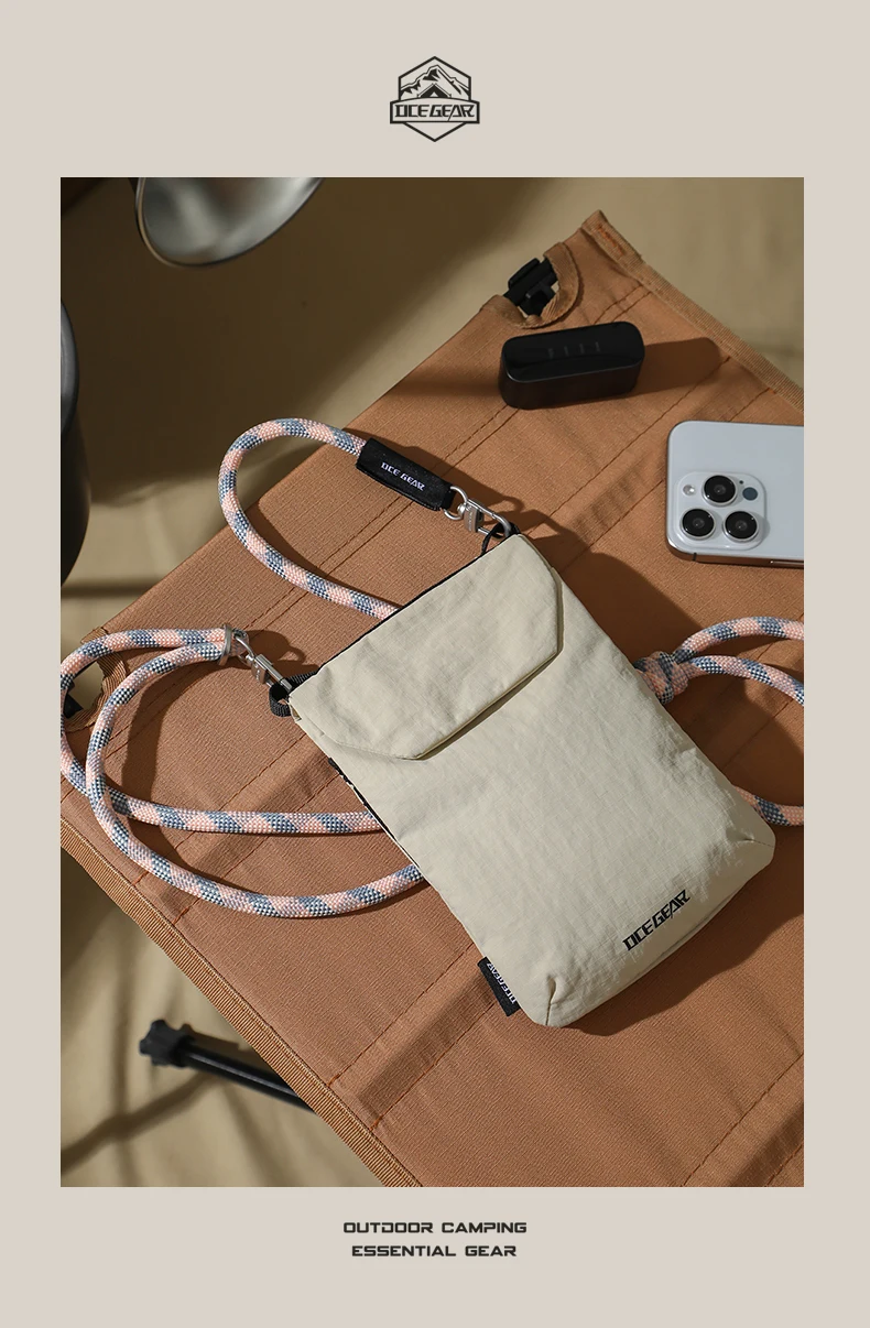 OCEGEAR Mini Crossbody Bag Men Women Casual Phone Bag Travel Small Shoulder Bag Male Light Sling Bag Chest Pack Messenger Bags