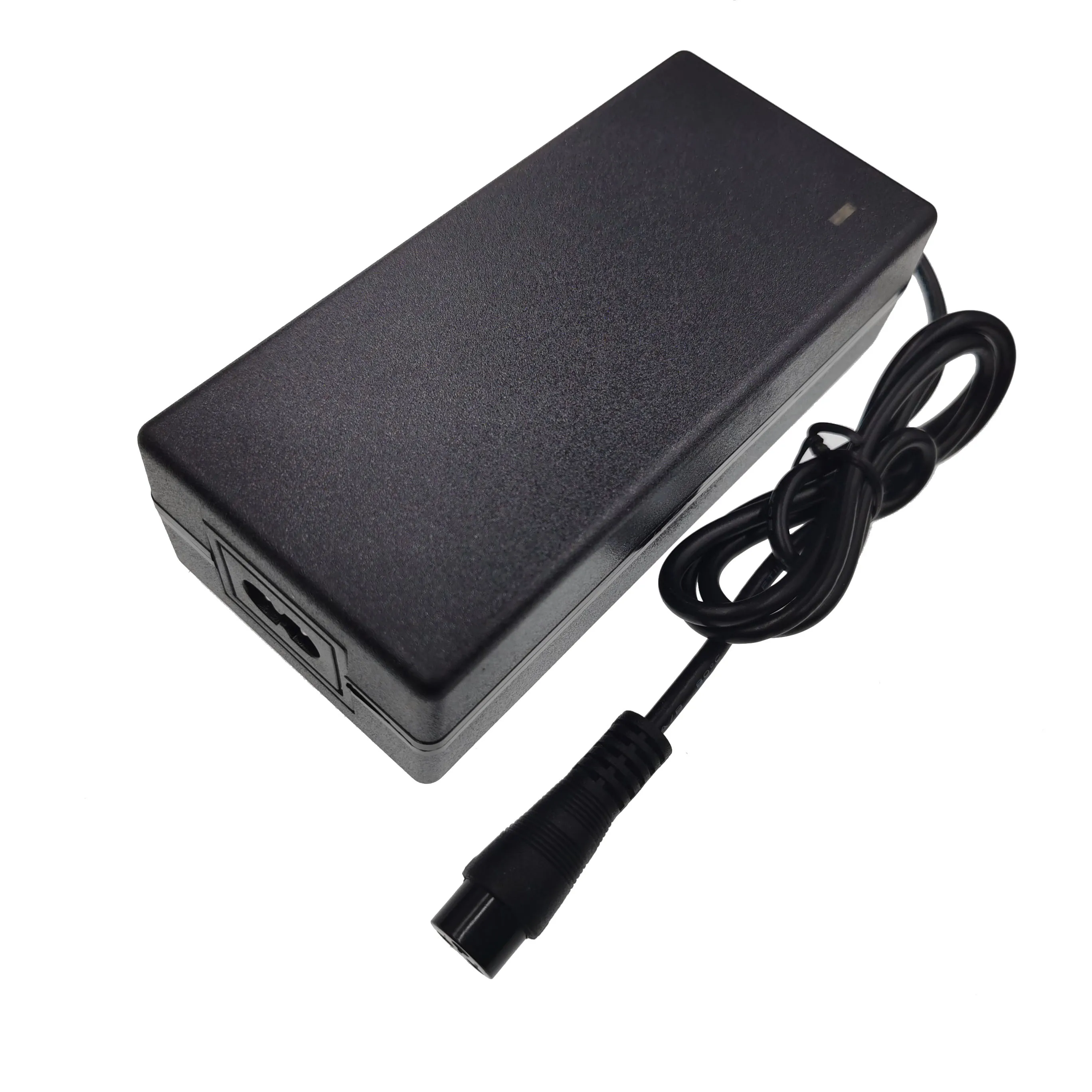 67.2V 2A Li-ion Battery Charger for 60V 16S Battery Pack with GX16 3P(1+,2-) Connector